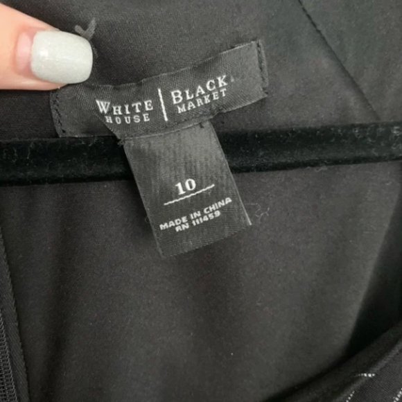 White House Black Market striped dress 10 - Picture 2 of 4